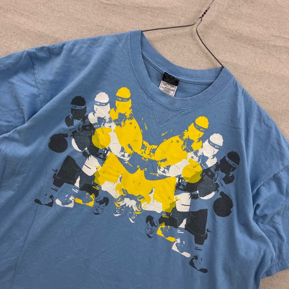 VTG‎ Y2K Jordan Brand Melo T-Shirt XL Blue Carmelo Anthony Graphic Jumpman Tee